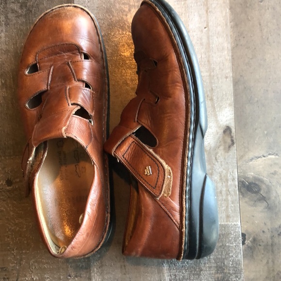 Finn Comfort brown leather shoes - Picture 5 of 11